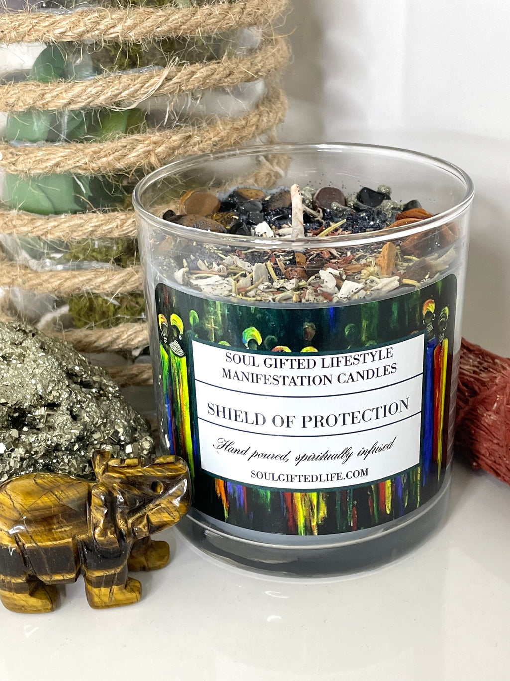 Shield of Protection Manifestation Candle